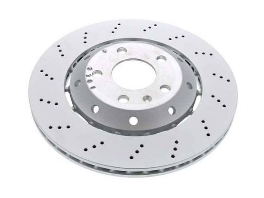 Audi Disc Brake Rotor - Rear Driver Side (324mm) 8E0615601AB